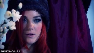 Penthouse Lesbians දානි සහ මාරි මගුලක්ද එකිනෙකා හිම